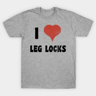 I Heart Leg Locks - Brazilian Jiu-Jitsu T-Shirt